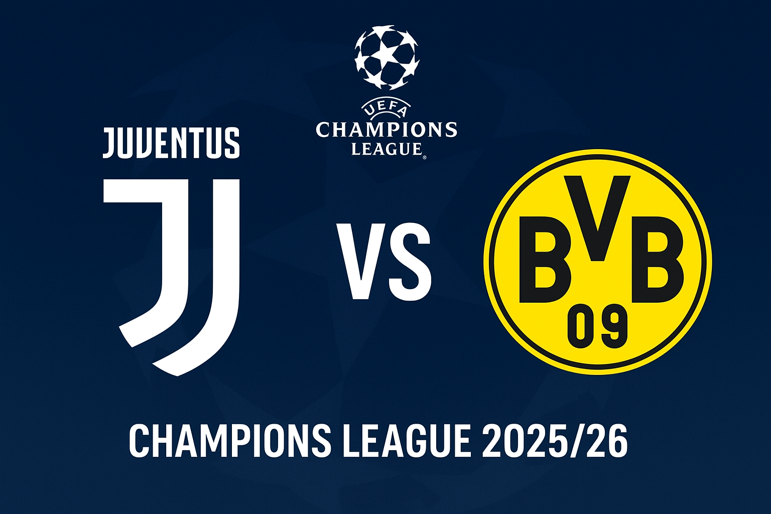Juventus vs Borussia Dortmund – Champions League 2025/26 Match Report
